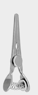 Міні затискач типу "Бульдог" ГЛОВЕРА (GLOVER), прямий, 35,0 мм (mm)